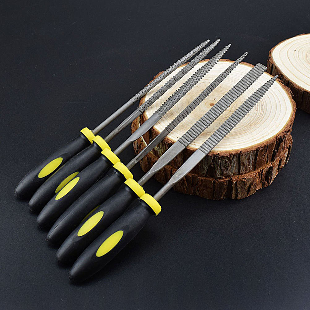 Woodworking Files And Rasps - Zestaw pilników do drewna 6 szt.