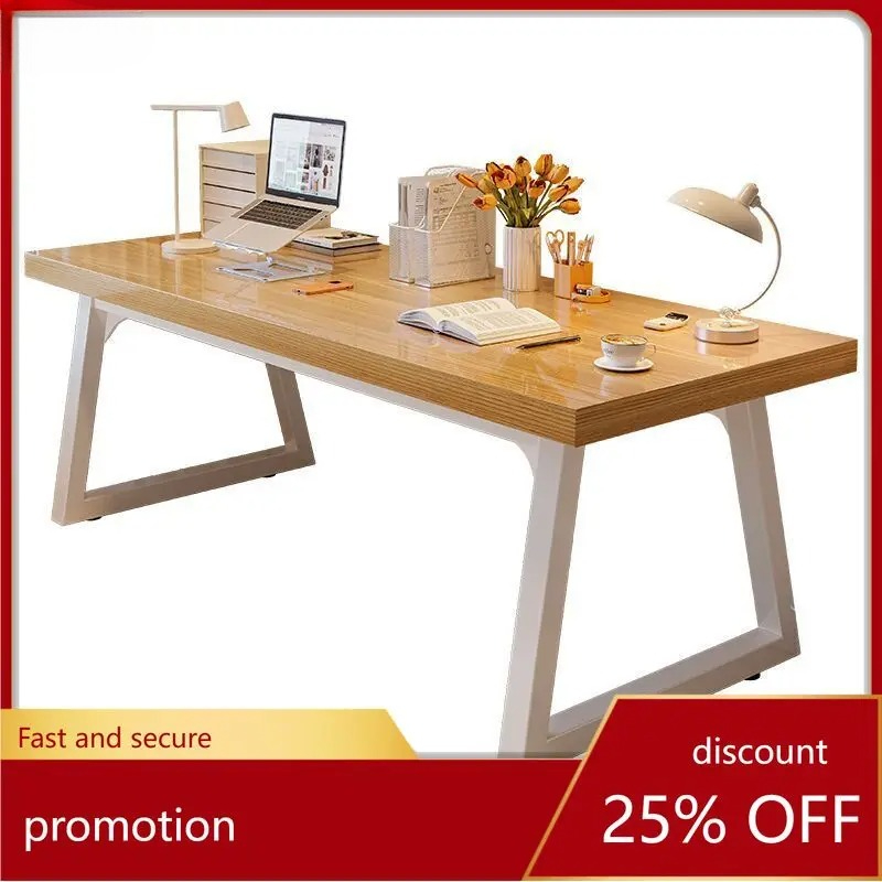 Woodworking Desk Chair - Duży biurkowy stół dwuosobowy dla dorosłych,