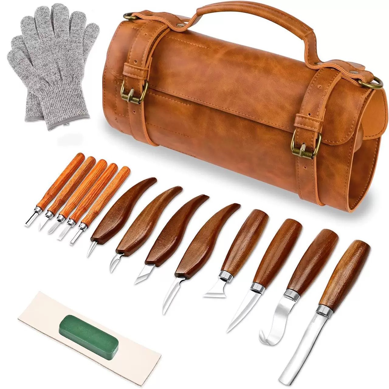 Woodworking Kits For Beginners - Zestaw noży do rzeźbienia w drewnie,