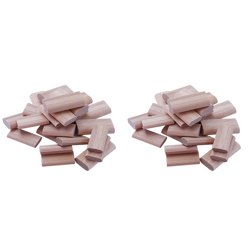 Woodworking Domino - BAAJ-200 sztuk 6mm drewnianych łączników kołkowych