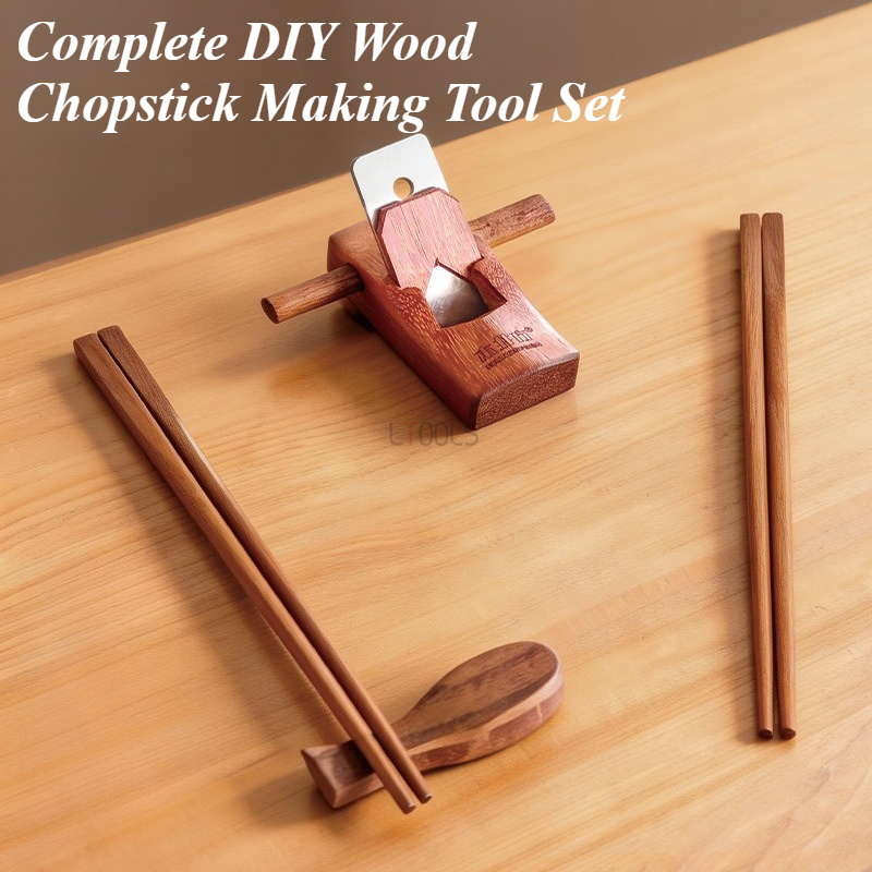 Woodworking Kits For Beginners - Zestaw narzędzi do robienia drewnianych pałeczek,