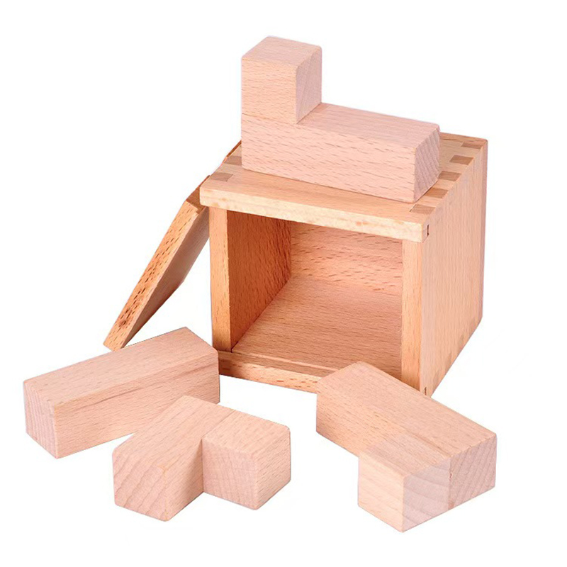 Woodworking Jigsaw - Magiczne IQ - Układanka z blokami