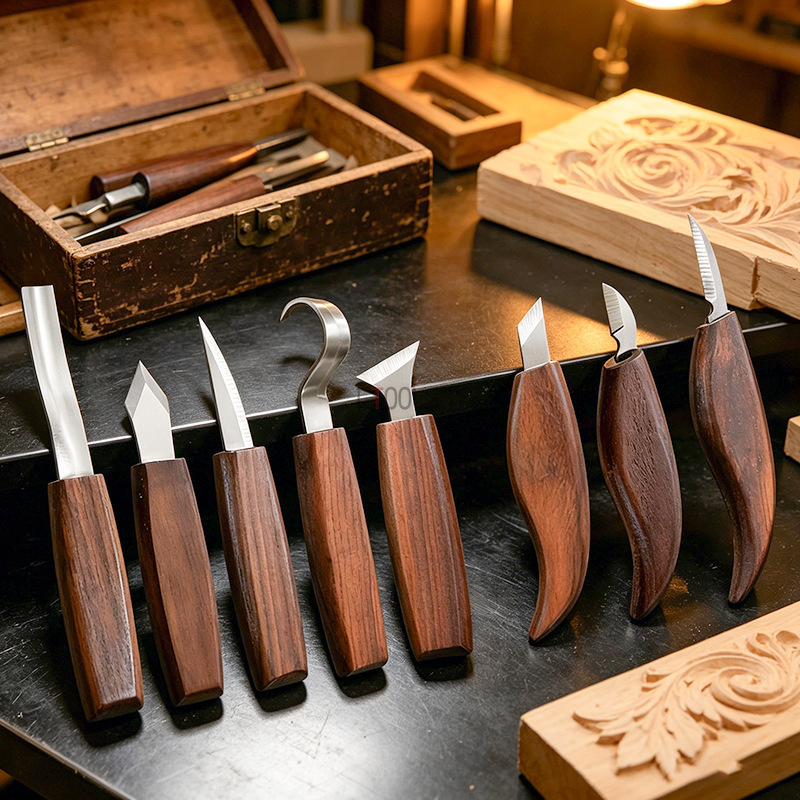 Woodworking Kits For Beginners - Zestaw do rzeźbienia w drewnie, narzędzia