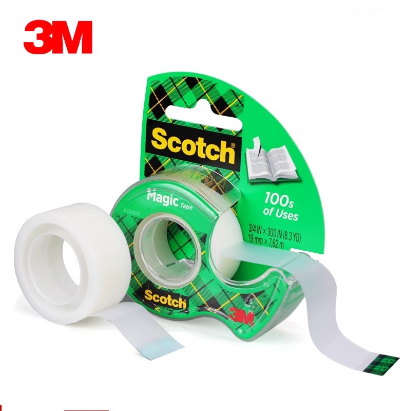 Woodworking School - Taśma 3M Magic Tape z dozownikiem,