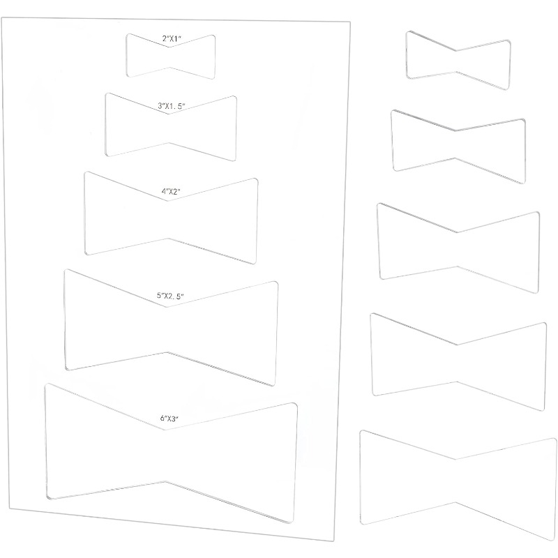 Woodworking Router Templates - 1 szt. Zestaw szablonów do wkładek