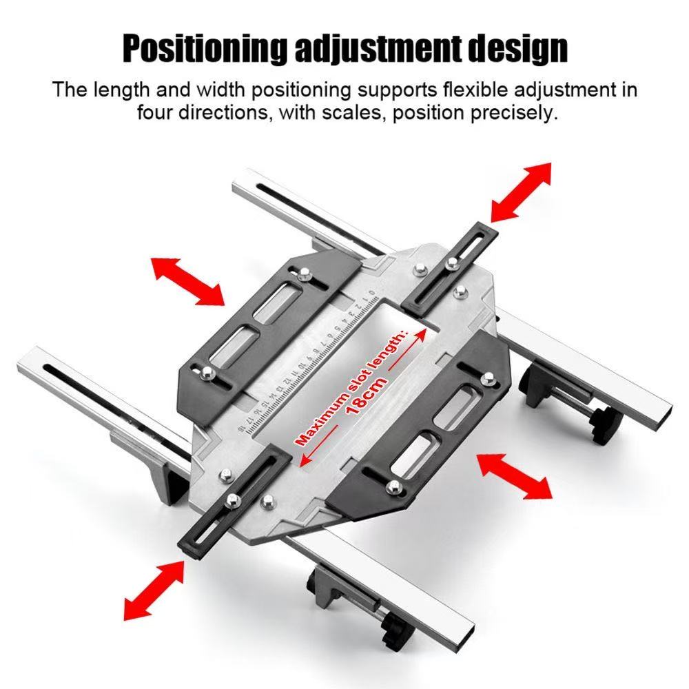 Woodworking Router Templates - Szablon do montażu zawiasów drzwi szafek,