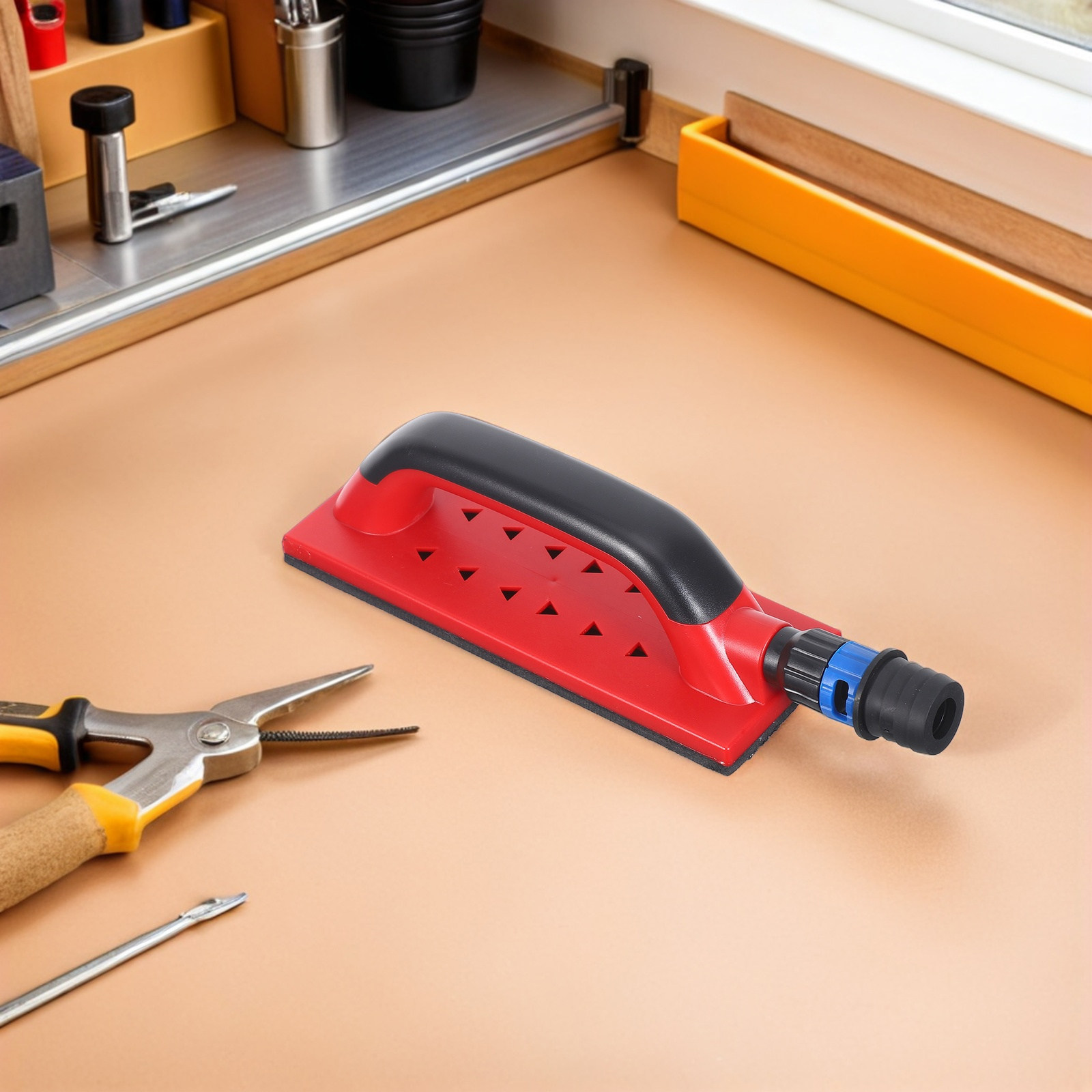 Woodworking File - Blok szlifierski o kwadratowym kształcie do