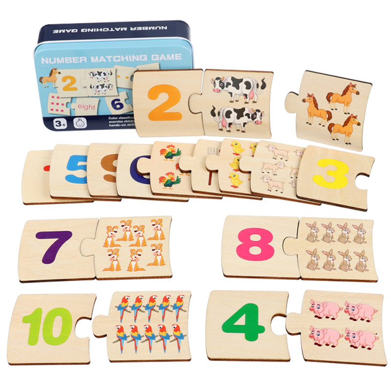 Woodworking Jigsaw - Drewniane puzzle dla dzieci z motywem