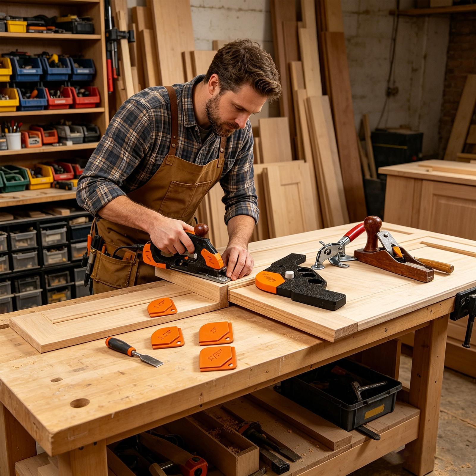 Woodworking Router Templates - Szablon do zaokrąglania narożników frezarki, 5