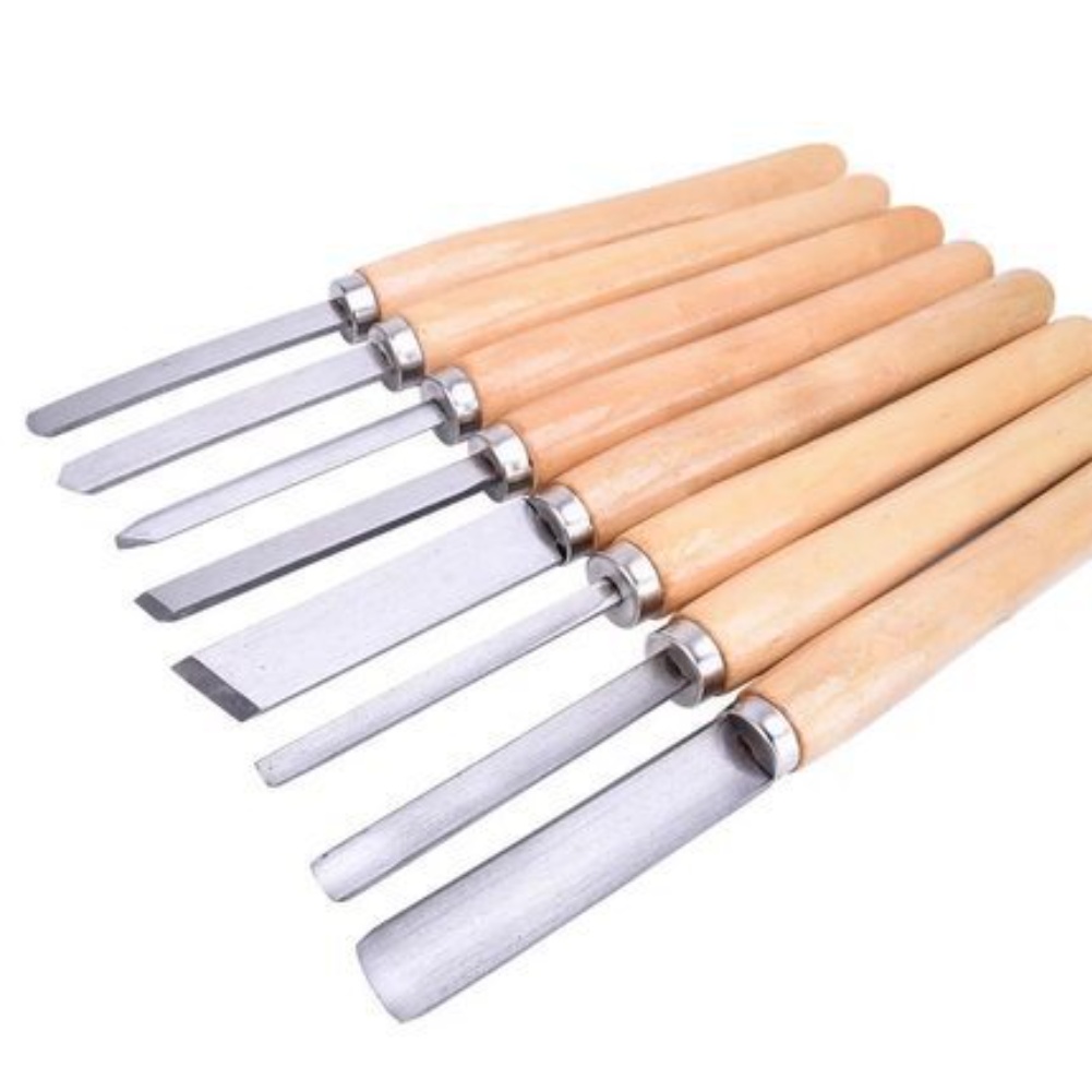 Skew Chisel Wood - Zestaw dłut do rzeźbienia w drewnie,