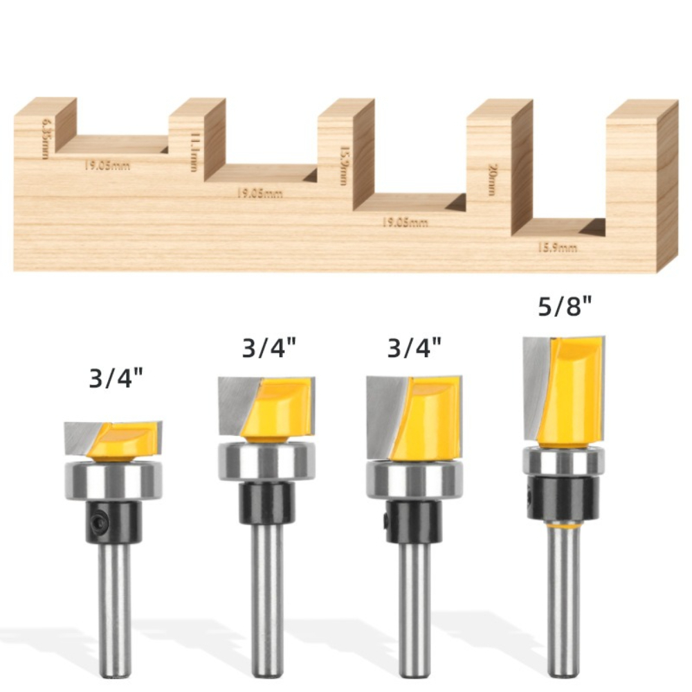 Frez trzpieniowy 1/4 cala z ło – Woodworking Router Templates recenzja i cena