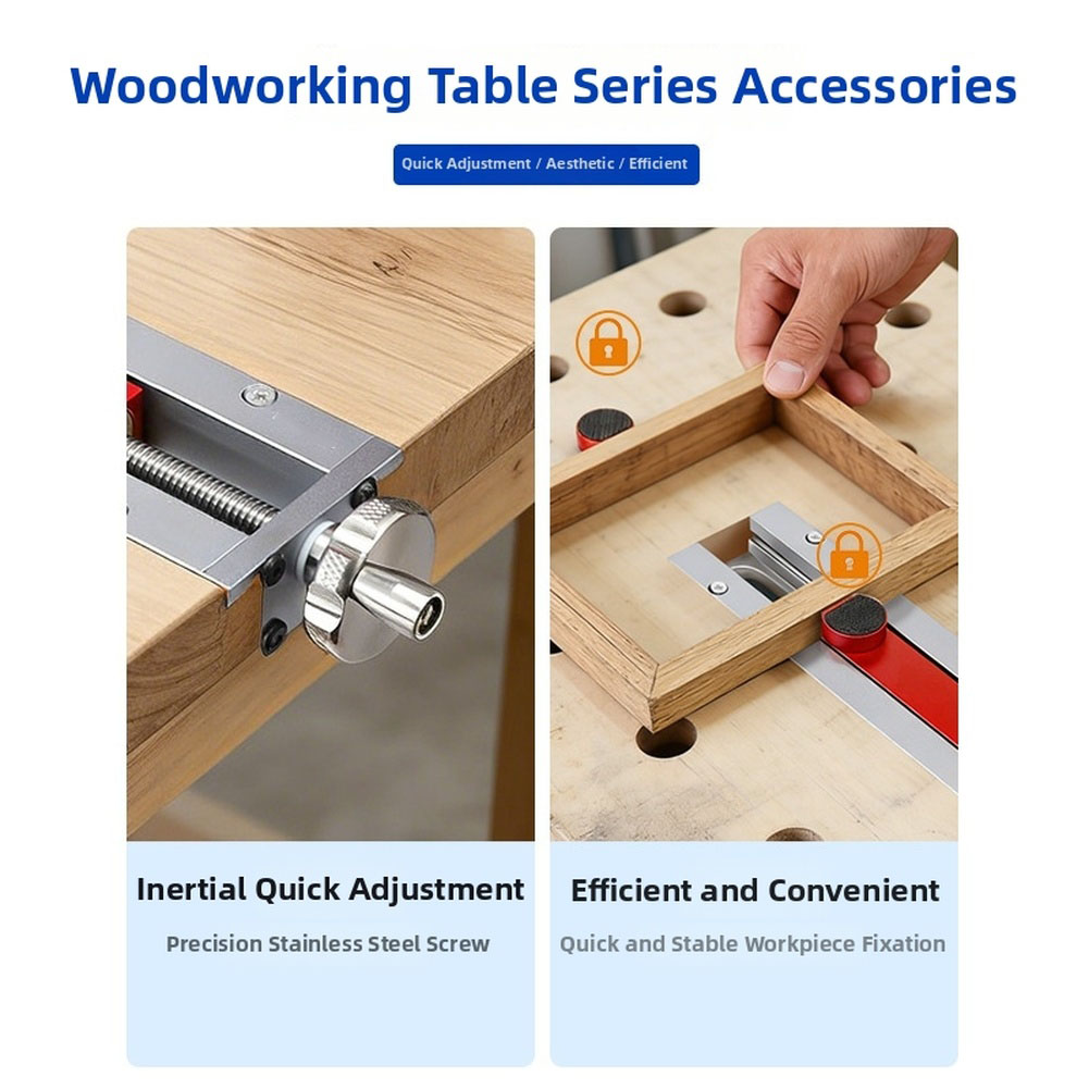 Szybkozaciskowy zacisk docisko – Woodworking Quick Release Vise recenzja i cena