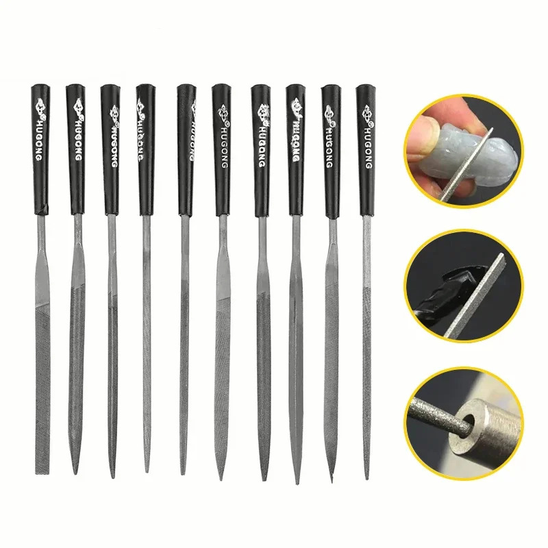 WEELEE 10 szt. Zestaw metalowy – Woodworking Files And Rasps recenzja i cena