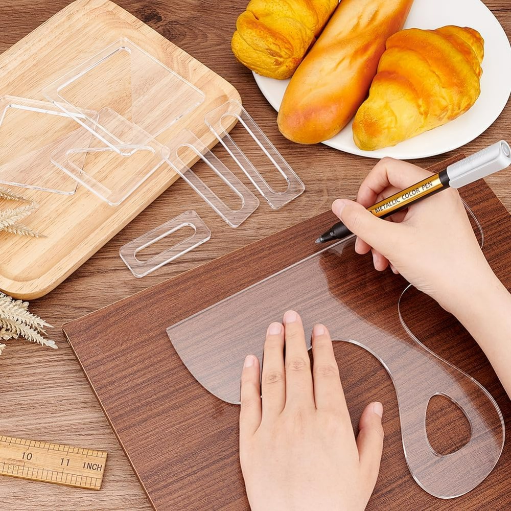 7 szt. Szablonów do charcuteri – Woodworking Router Templates recenzja i cena