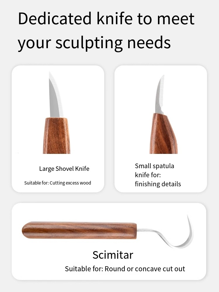 Zestaw narzędzi do rzeźbienia  – Woodworking Kits For Beginners recenzja i cena
