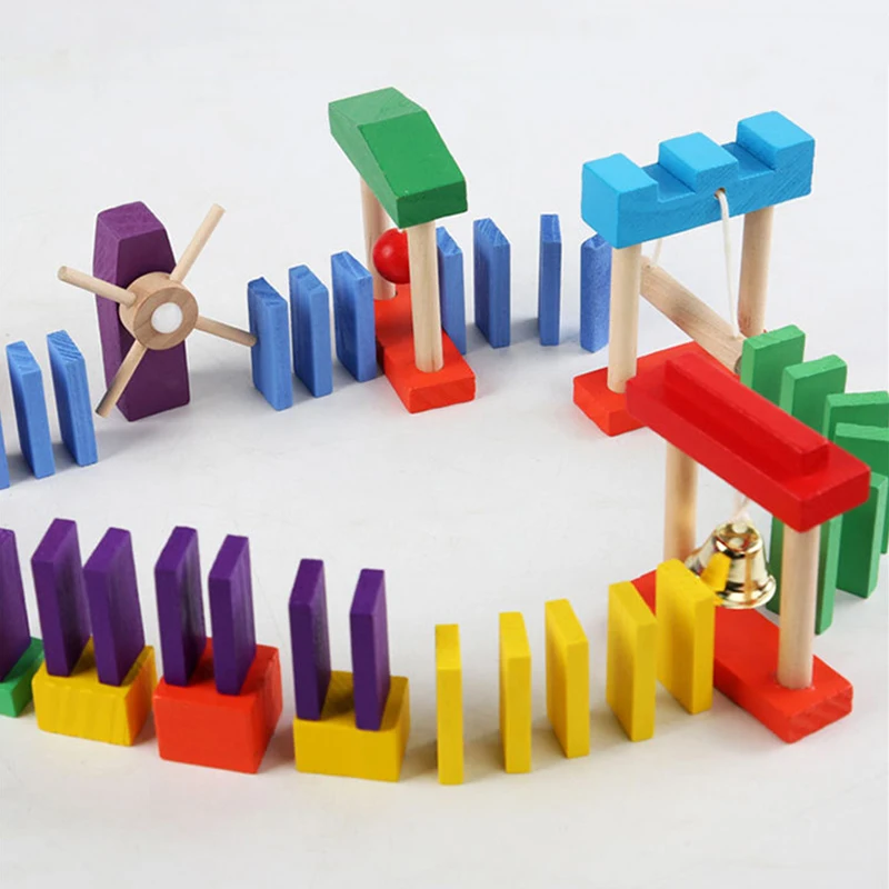 Montessori drewniana tęczowa z – Woodworking Domino recenzja i cena