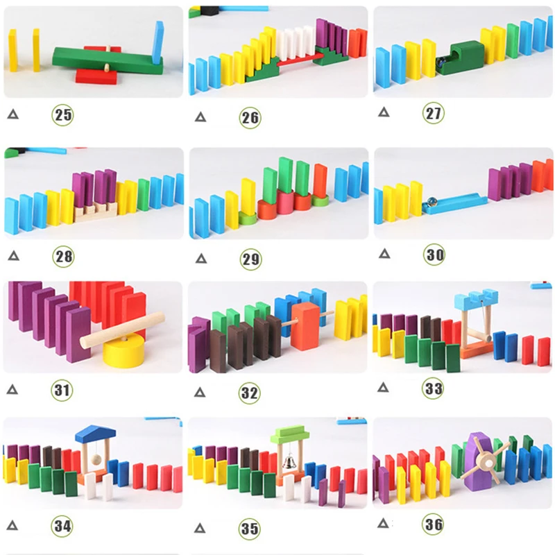 Montessori drewniana tęczowa z – Woodworking Domino recenzja i cena