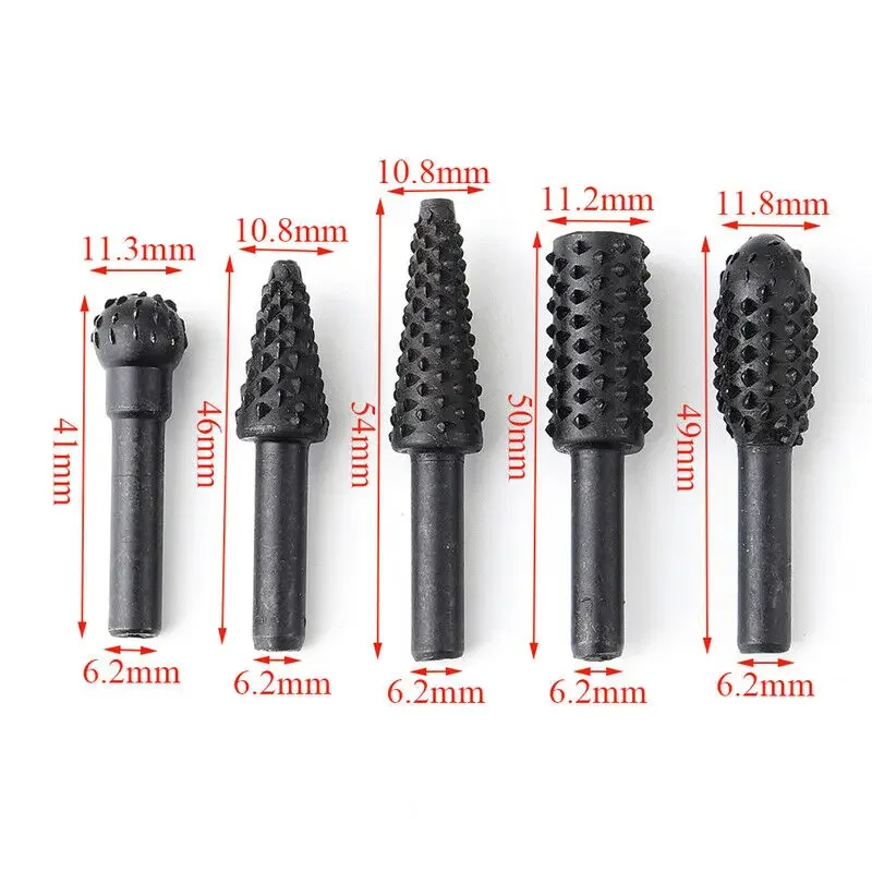 5 SZTUK Obrotowe pilniki rzemi – Woodworking Files And Rasps recenzja i cena