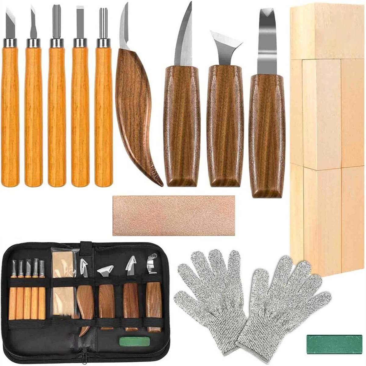 Zestaw narzędzi do obróbki dre – Woodworking Kits For Beginners recenzja i cena