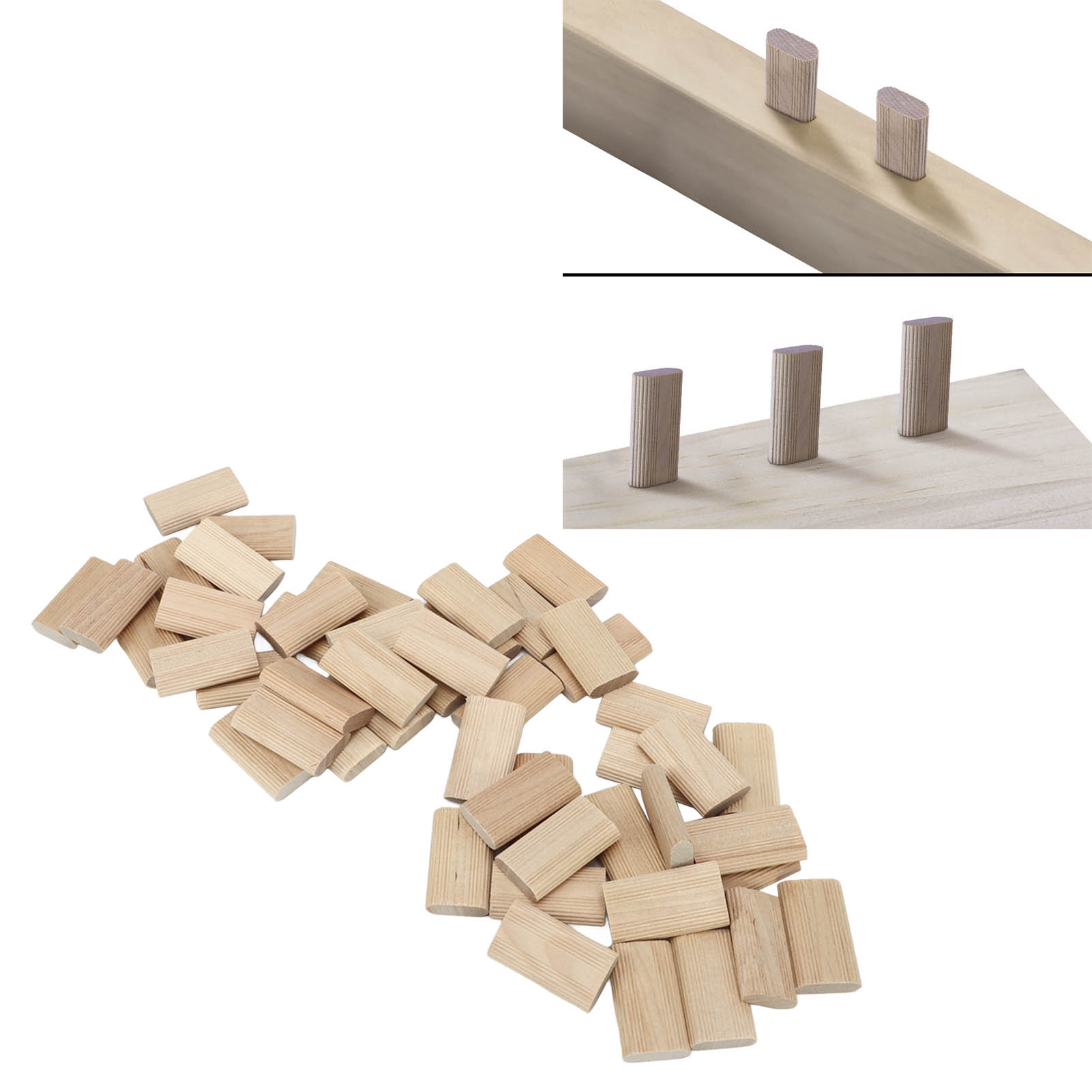 50 szt. Kołków Domino z Drewna – Woodworking Domino recenzja i cena