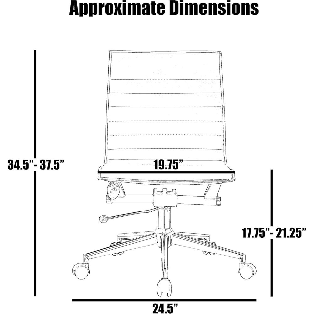 Wyściełane skórzane krzesło bi – Woodworking Desk Chair recenzja i cena