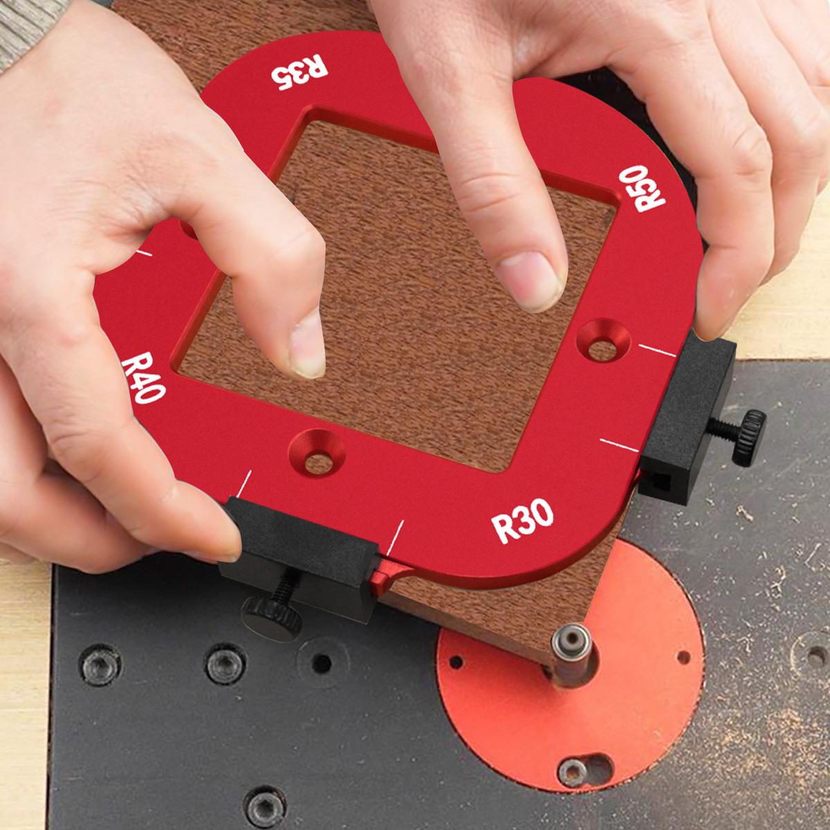 Szablon do zaokrąglania narożn – Woodworking Router Templates recenzja i cena