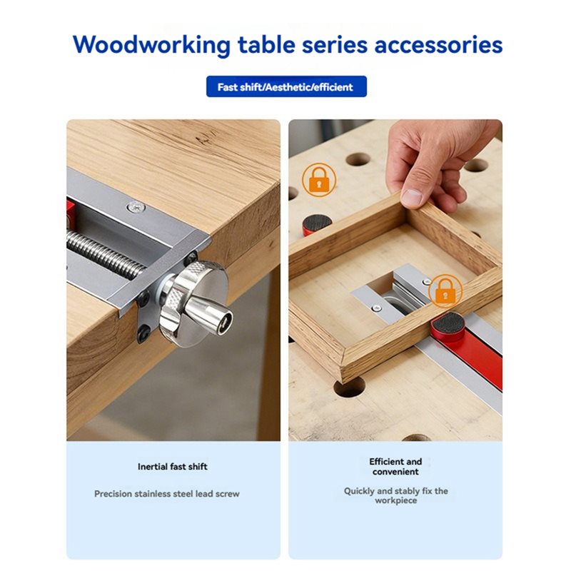 Imadło inercyjne szybkozłączne – Woodworking Quick Release Vise recenzja i cena