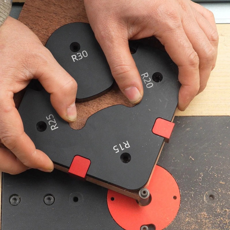 Szablon do zaokrąglania narożn – Woodworking Router Templates recenzja i cena