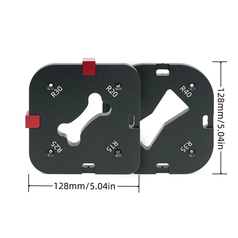 Szablon do zaokrąglania narożn – Woodworking Router Templates recenzja i cena