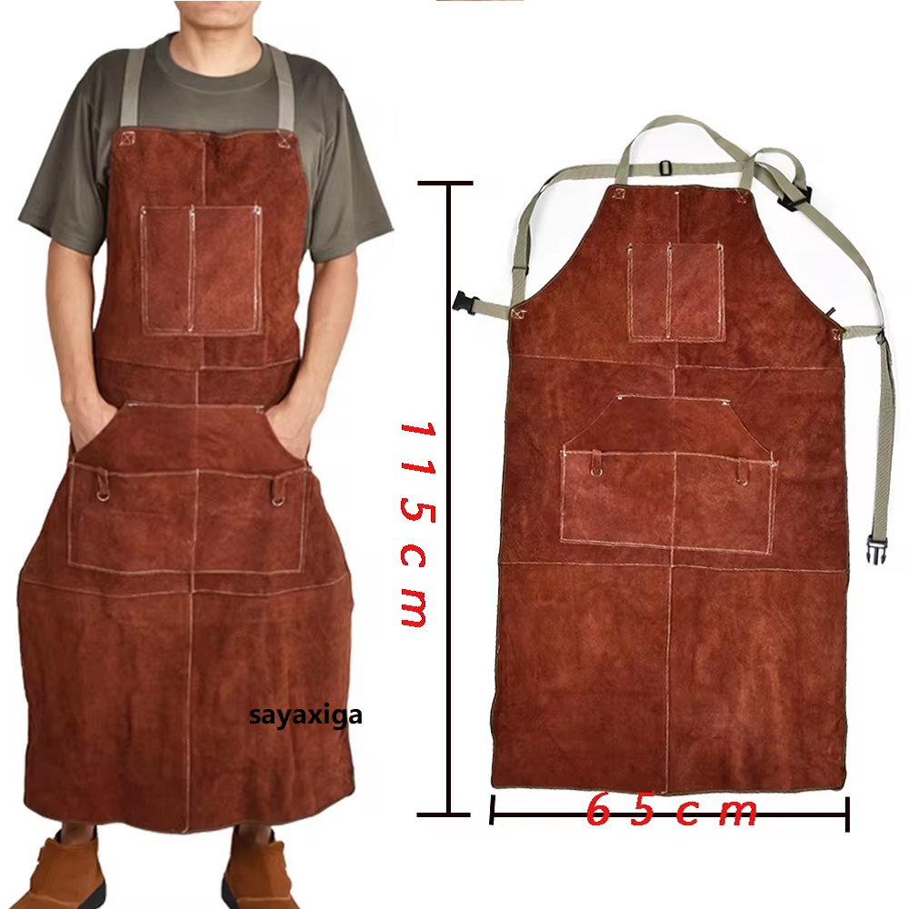 Fartuch spawalniczy ze skóry b – Woodworking Apron recenzja i cena