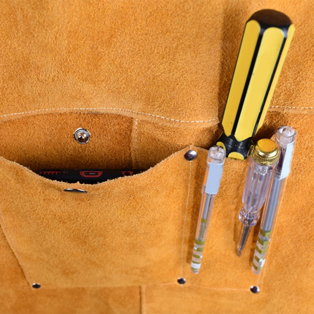 Pomarańczowy gruby fartuch spa – Woodworking Apron recenzja i cena