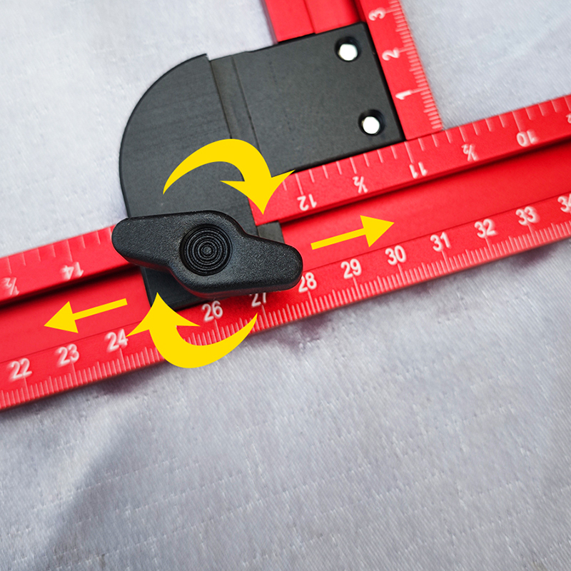 59cm regulowana kwadratowa pro – Woodworking Router Templates recenzja i cena