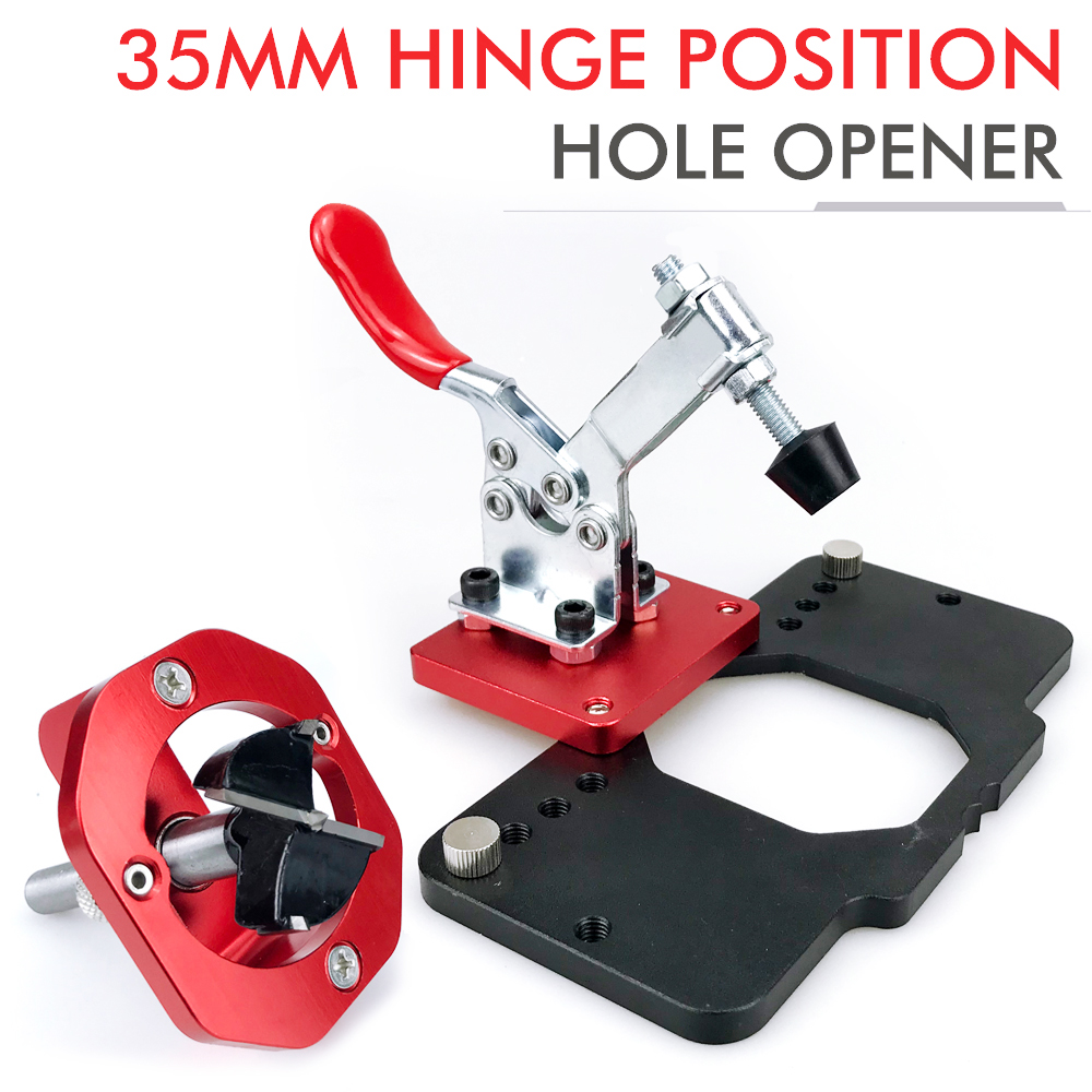 35mm Ukryty przyrząd do zawias – Woodworking Router Templates recenzja i cena