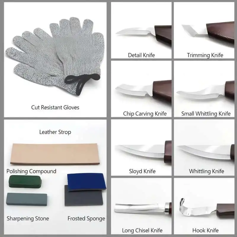 Zestaw do rzeźbienia w drewnie – Woodworking Kits For Beginners recenzja i cena