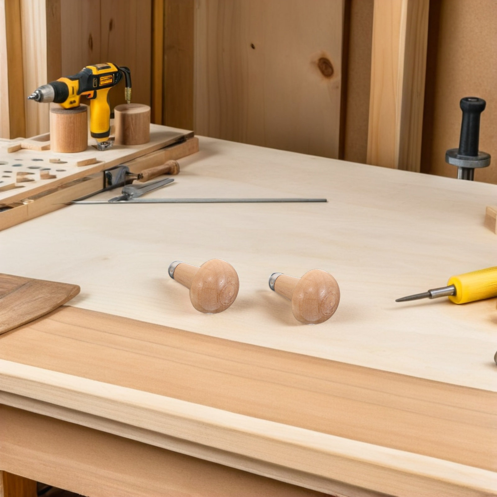 4 szt. drewnianych uchwytów do – Woodworking File recenzja i cena