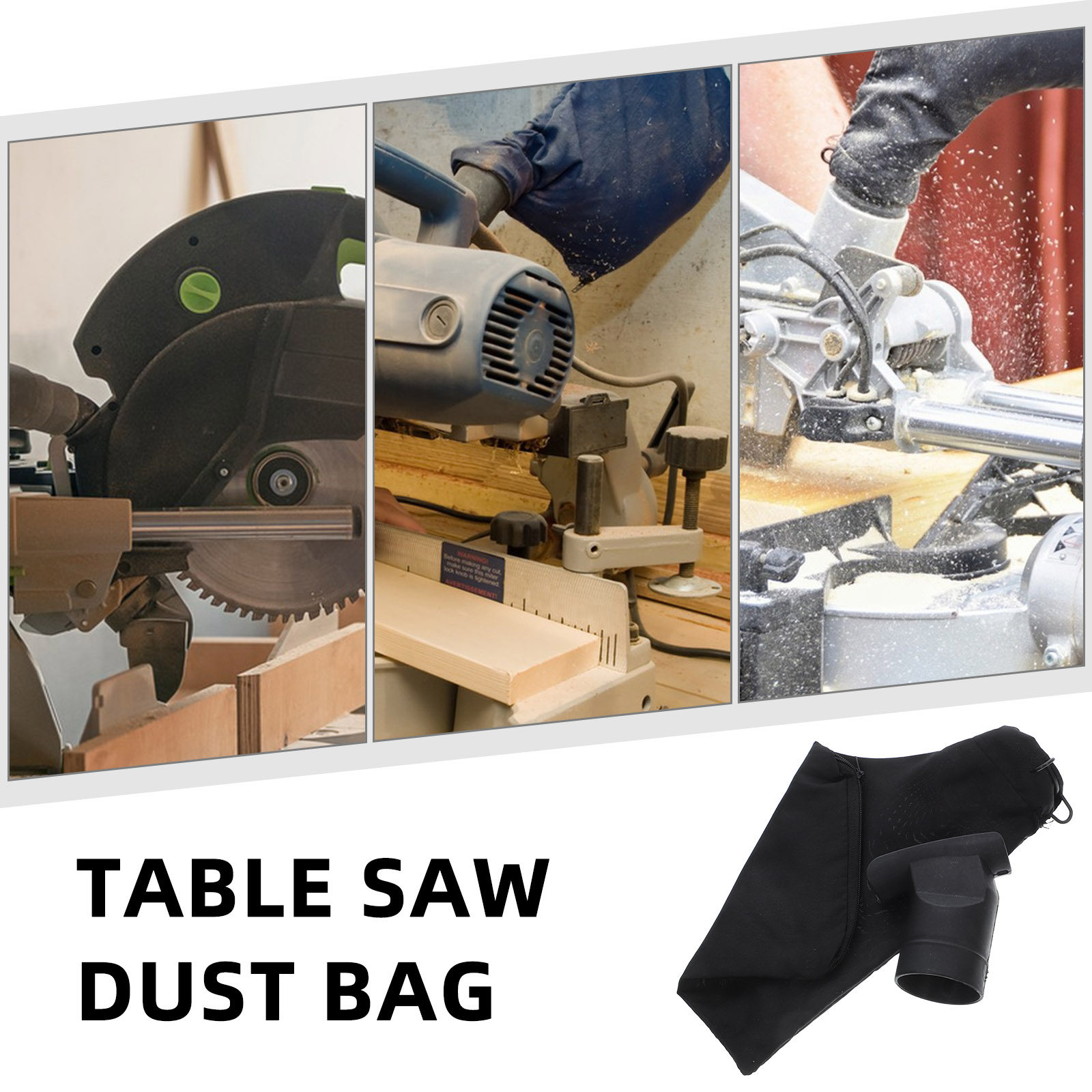 Uniwersalny czarny worek na py – Woodworking Dust Collector recenzja i cena