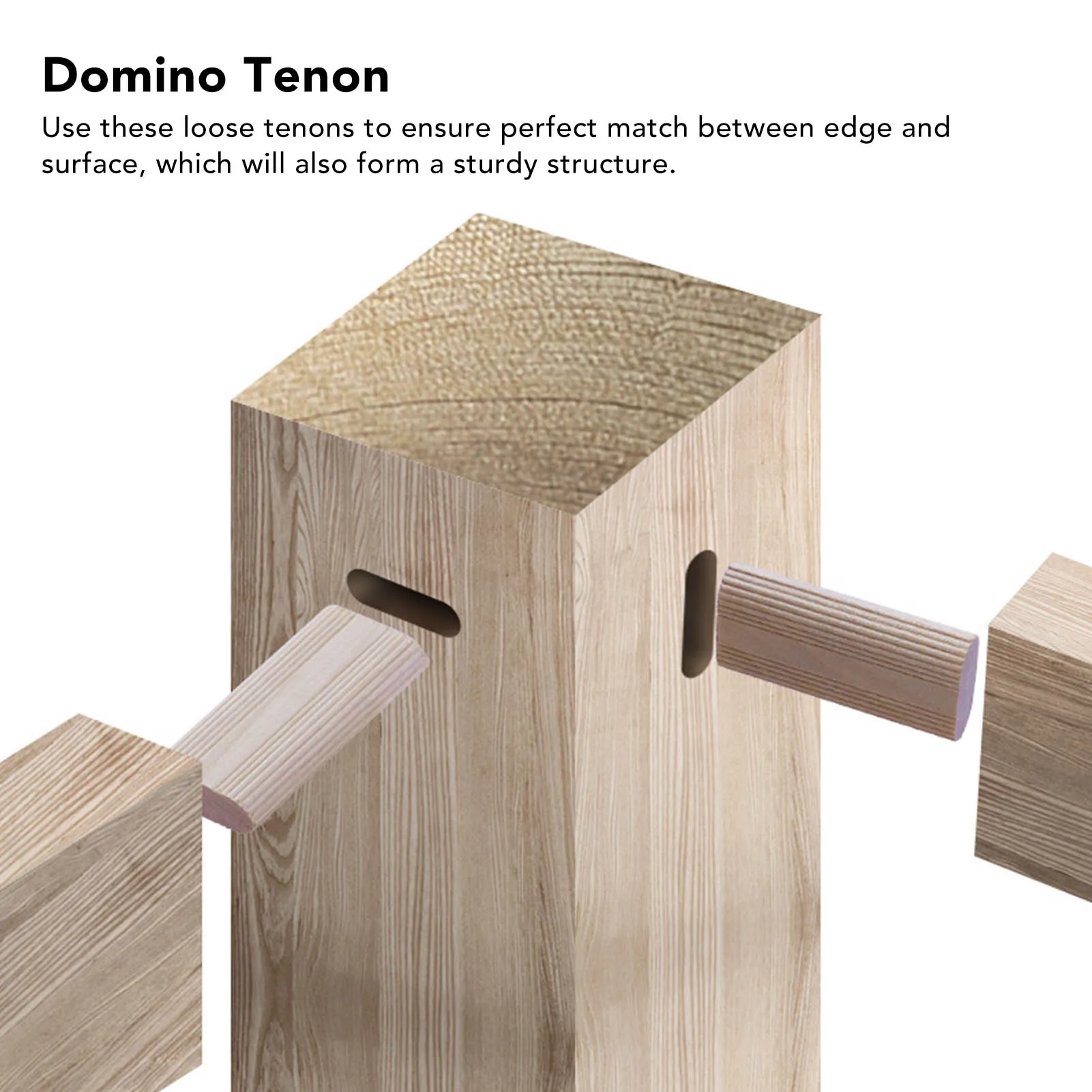 Domino z drewna bukowego 8x40m – Woodworking Domino recenzja i cena
